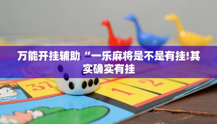 玩家辅助神器:“中至赣牌圈开挂视频”其实确实有挂