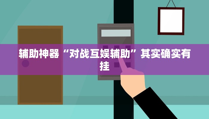 辅助神器“对战互娱辅助”其实确实有挂