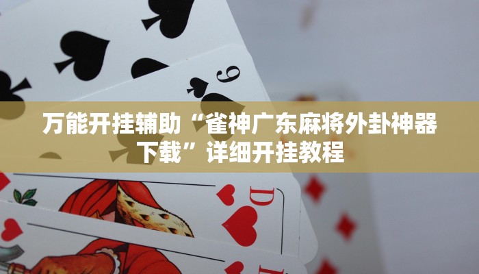 万能开挂辅助“雀神广东麻将外卦神器下载”详细开挂教程